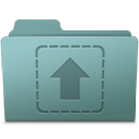 Upload Folder Willow icon
